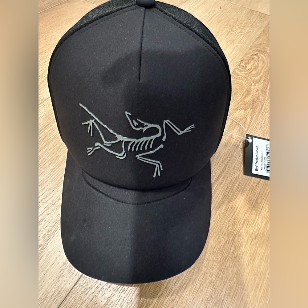 Arc'teryx Black Mesh Trucker Hat